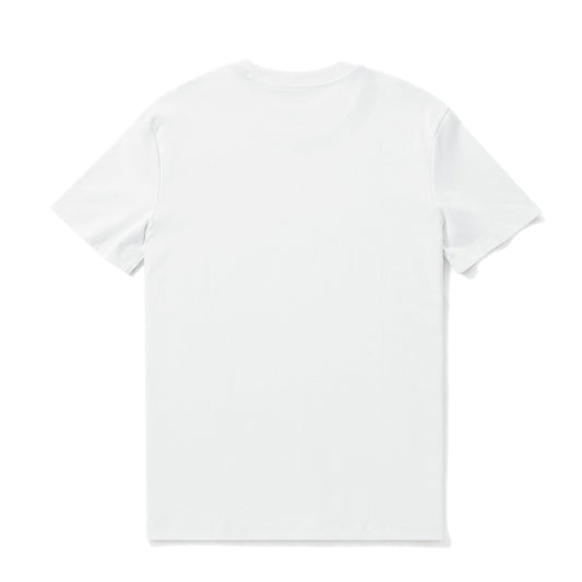 Hawaiian Tee For Men Crew Neck 100% Cotton - WHITE