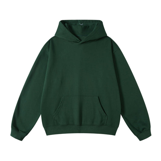 Hawaiian Hoodie For Men Classic Basic Hoodie - DARK GREEN