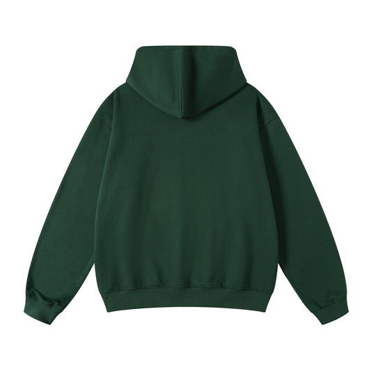 Hawaiian Hoodie For Men Classic Basic Hoodie - DARK GREEN